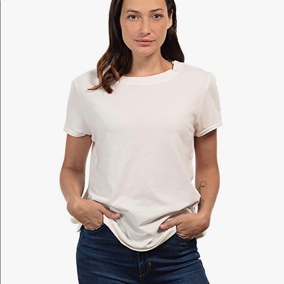 MAI Post Surgery Shirts | Chemo Clothing | Women Short Sleeve Shirt Easy Snaps - Picture 2 of 6